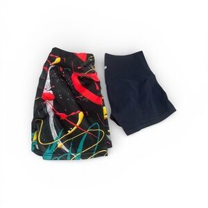 Bundle yoga shorts size small 2 for $10 new without tags